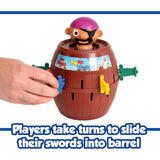 TOMY Pop Up Pirate Board Game - Swashbuckling Kids Games for Family Game Night- Family Games for Kids Ages 4 and Up