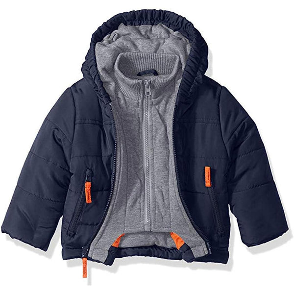 Rothschild Boys 2T-4T Zip Front Puffer Jacket – S&D Kids