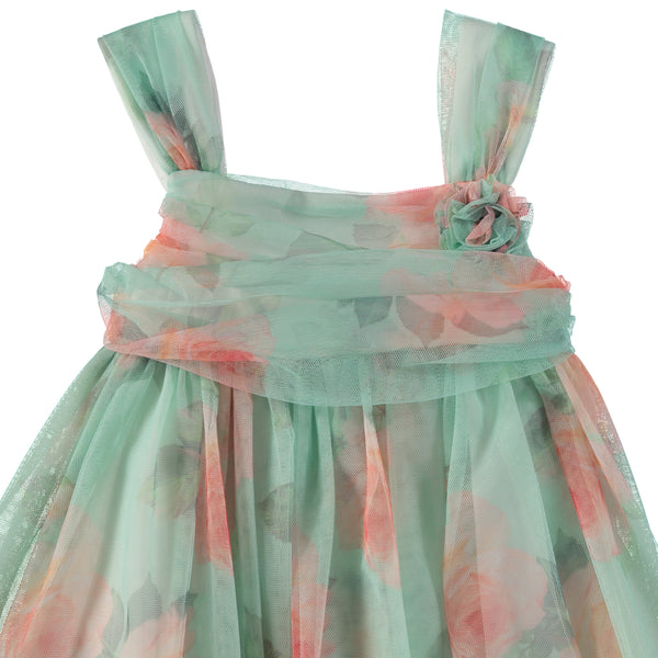 Bonnie Jean Girls 7-16 Sleeveless Floral Mesh Dress – S&D Kids Bonnie Jean Girls 7-16 Sleeveless Floral Mesh Dress – S&D Kids