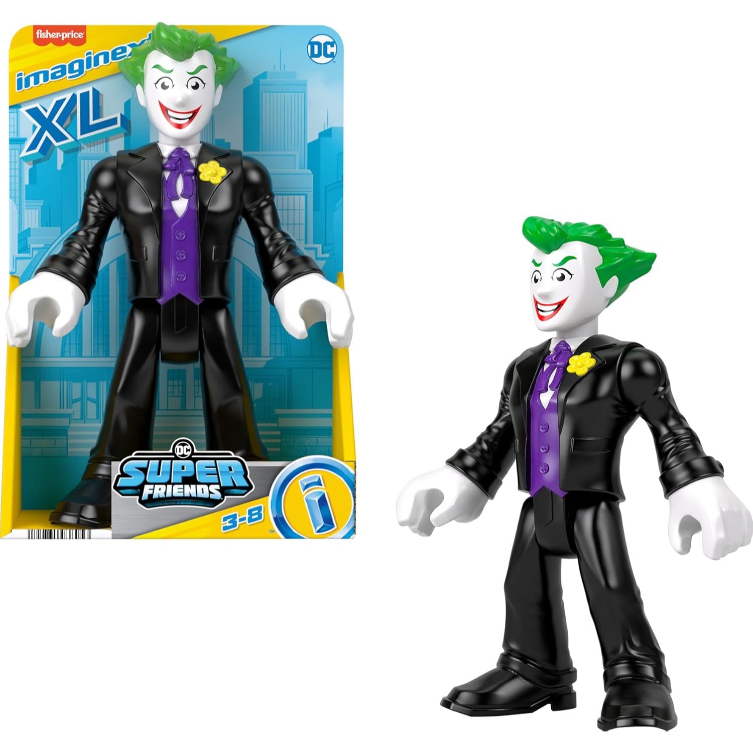 Fisher Price Imaginext Dc Super Friends XL Super Hero Character Figures