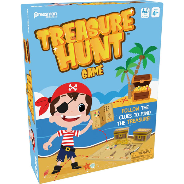 Pressman Treasure Hunt Game Follow The Clues to Find The Treasure S