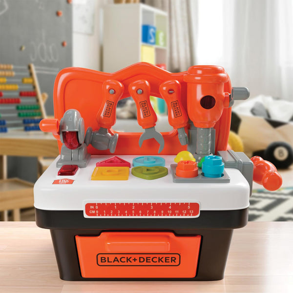 Decker Kids Tool Set Black And Decker Workshop Toy Play Workbench