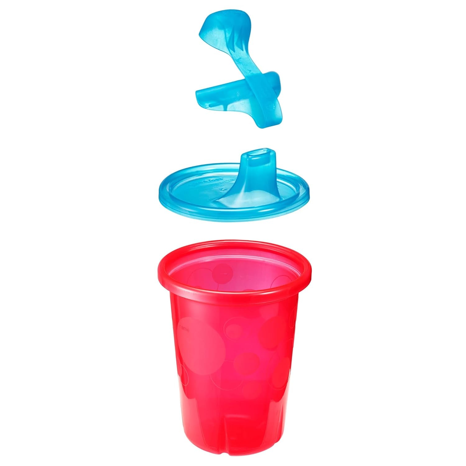 TOMY The First Years Take & Toss Toddler Sippy Cups - Multicolored Toddler Sippy Cups with Lids, 10 oz, 4 Pack