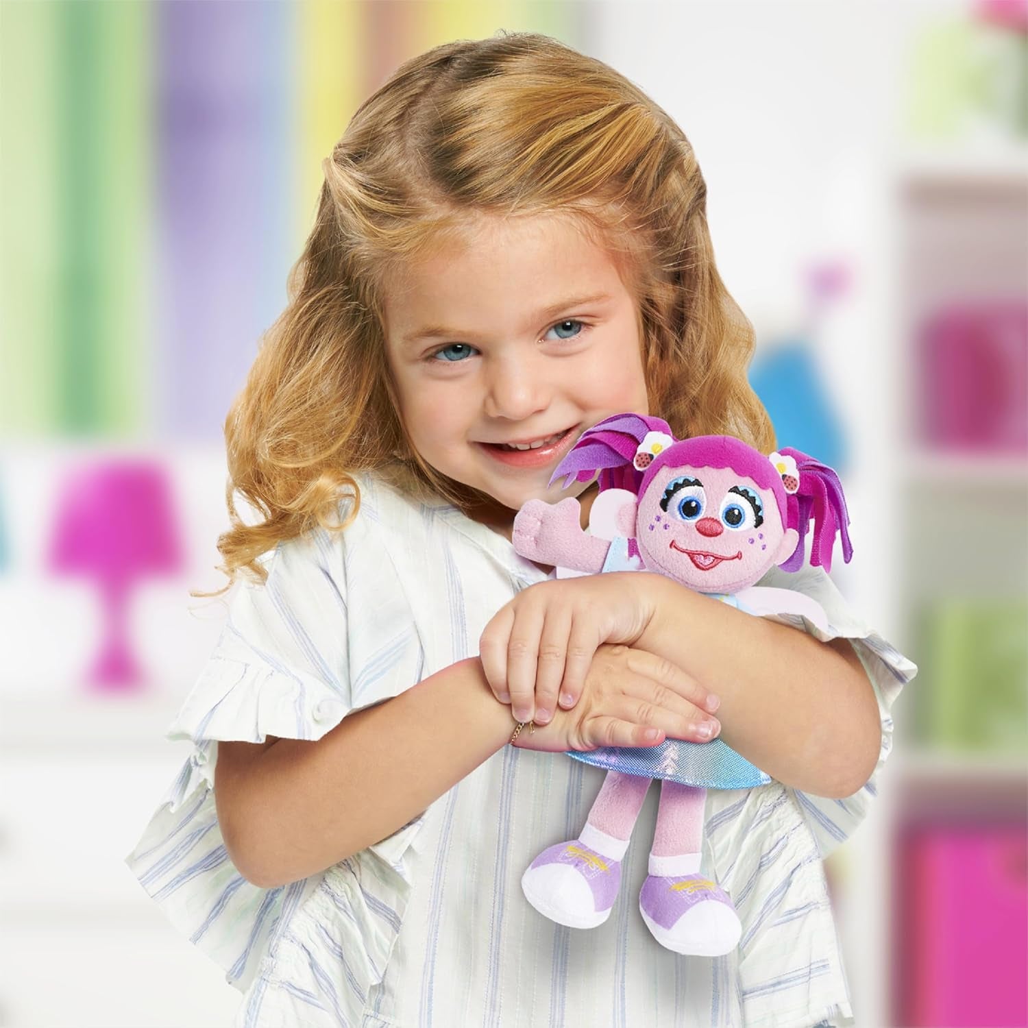 Just Play Sesame Street Friends 8-inch Plush Stuffed Toy, Kids Toys for Ages 18 Month