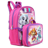 Nickelodeon Paw Patrol 16' Full Size Backpack Lunchbox Set Bookbag School Set