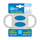 Dr. Brown's Milestones 100% Silicone Baby Bottle Handles, Narrow, Removable Easy-Grip Transitional Sippy Cup Handles