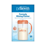Dr. Browns Baby Formula Mixing Pitcher with Adjustable Stopper, Locking Lid & No Drip Spout, Orange, BPA Free, 36oz