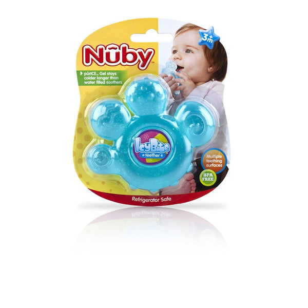 Gums Nuby Teething Gel Walmart Nuby IcyBite Hand Teether, Colors