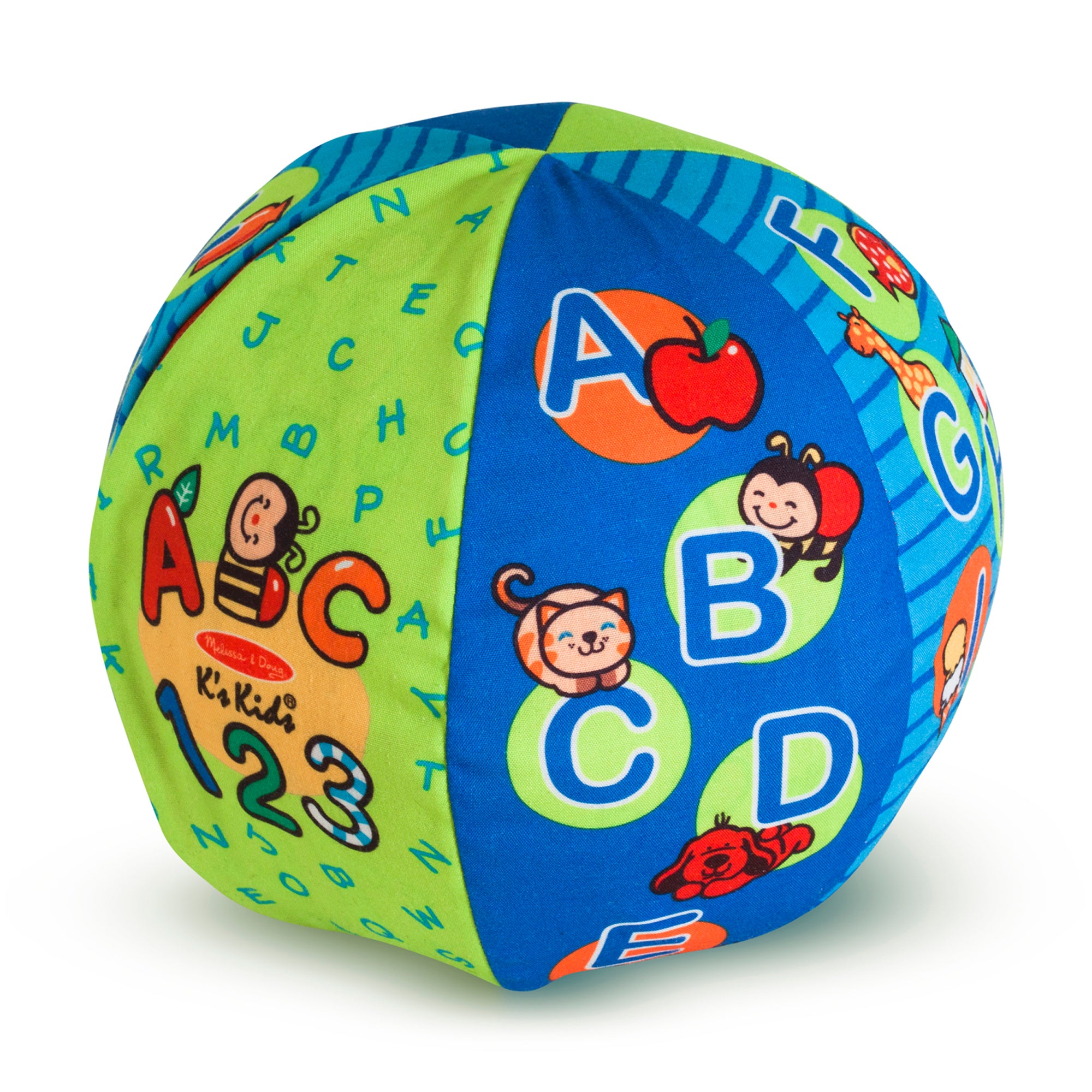 Melissa & Doug K's Kids 2-in-1 Talking Ball Educational Toy - ABCs and Counting 1-10