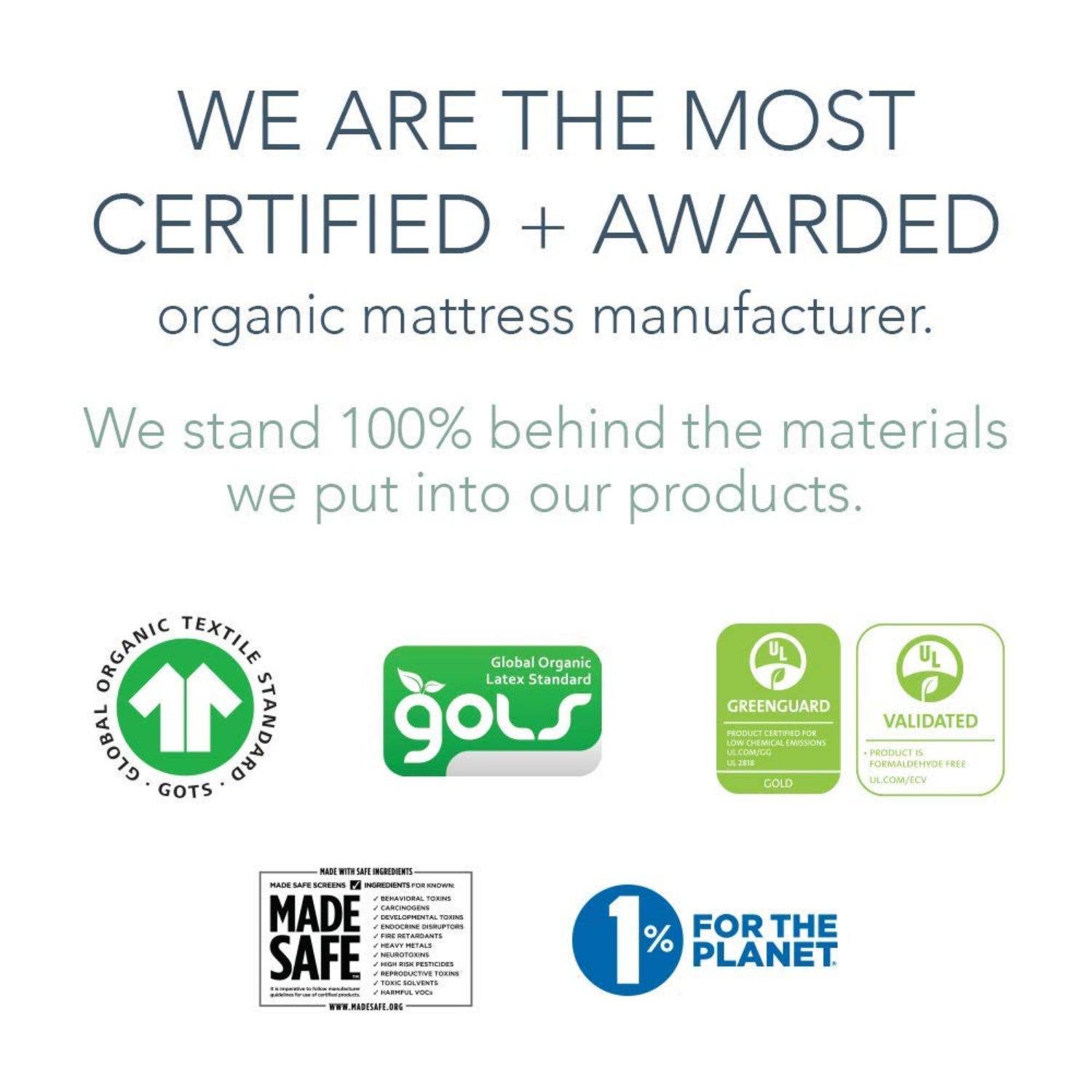 Naturepedic Organic Crib Mattress, 2-Stage Natural Mattress with Breathable Crib Mattress Pad, Water