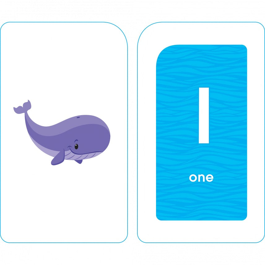 School Zone Numbers 0-25 Flash Cards