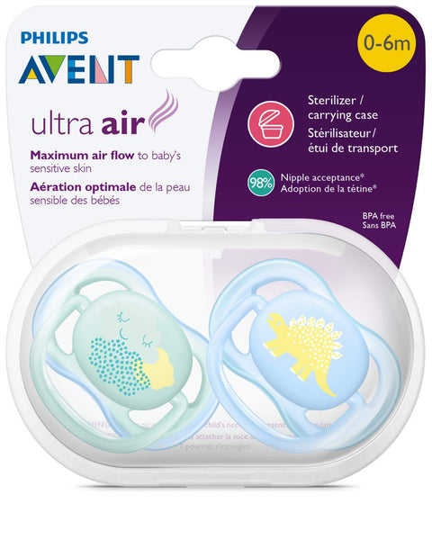 Philips Avent Ultra Air Happy: Ciuccio Che Fa Respirare La Pelle, Con Aperture Extra Large