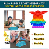 ThinkKool Toys Baby Yoda Fidget Pop It Toy