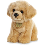 Aurora® Adorable Miyoni® Tots Golden Retriever Pup Stuffed Animal - Lifelike Detail - Cherished Companionship - Brown 11 Inches
