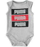 PUMA Boys 0-9 Months 5-Piece Newborn Bodysuit Short Set