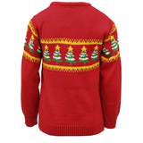 Kimu Boys 2-18 Christmas Tree Banner Sweater