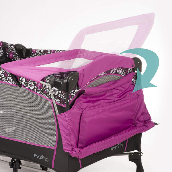 evenflo babysuite Evenflo Portable BabySuite Deluxe, Daphne – S&D Kids
