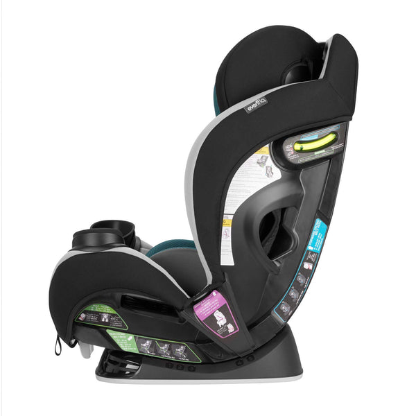 evenflo everystage deluxe all-in-one car seat Evenflo EveryStage LX All-in-One Car Seat, Luna Blue – S&D Kids