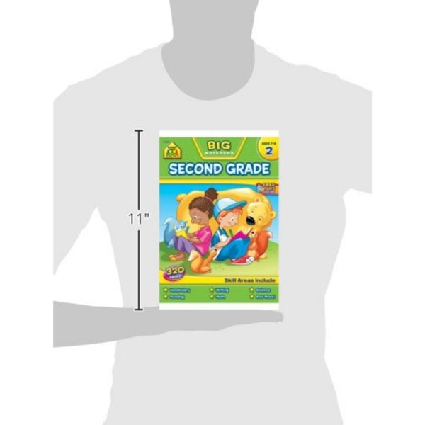 SCHOOL ZONE BIG SECOND/THIRD GRADE（2冊） School Zone Big Second Grade Workbook: 320 Pages, 2nd Grade