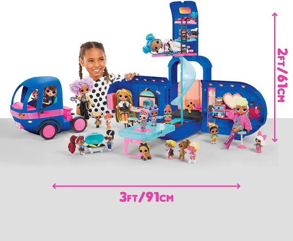 lol camper L.O.L. Surprise! 4-in-1 Glamper Fashion Camper with 55+ Surprises – S&D Kids