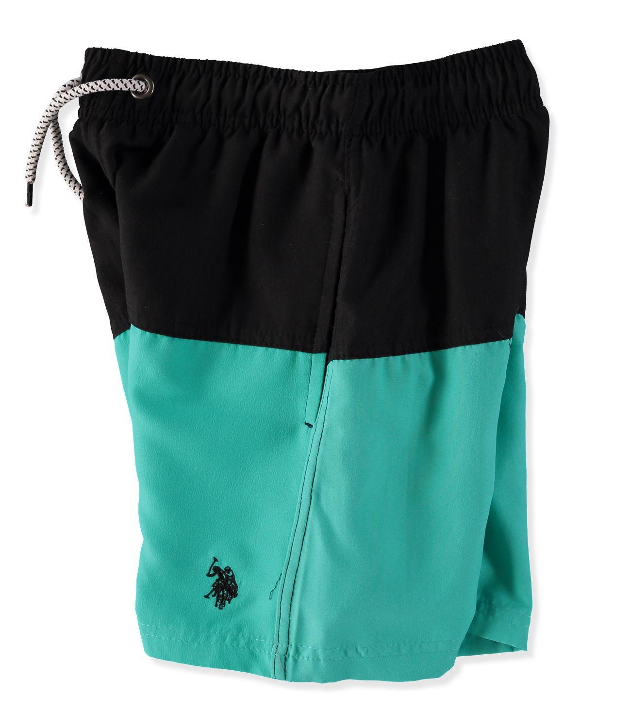U.S. Polo Assn. Boys 8-20 Colorblock Swim Trunks