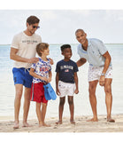 U.S. Polo Assn. Boys 8-20 Colorblock Swim Trunks