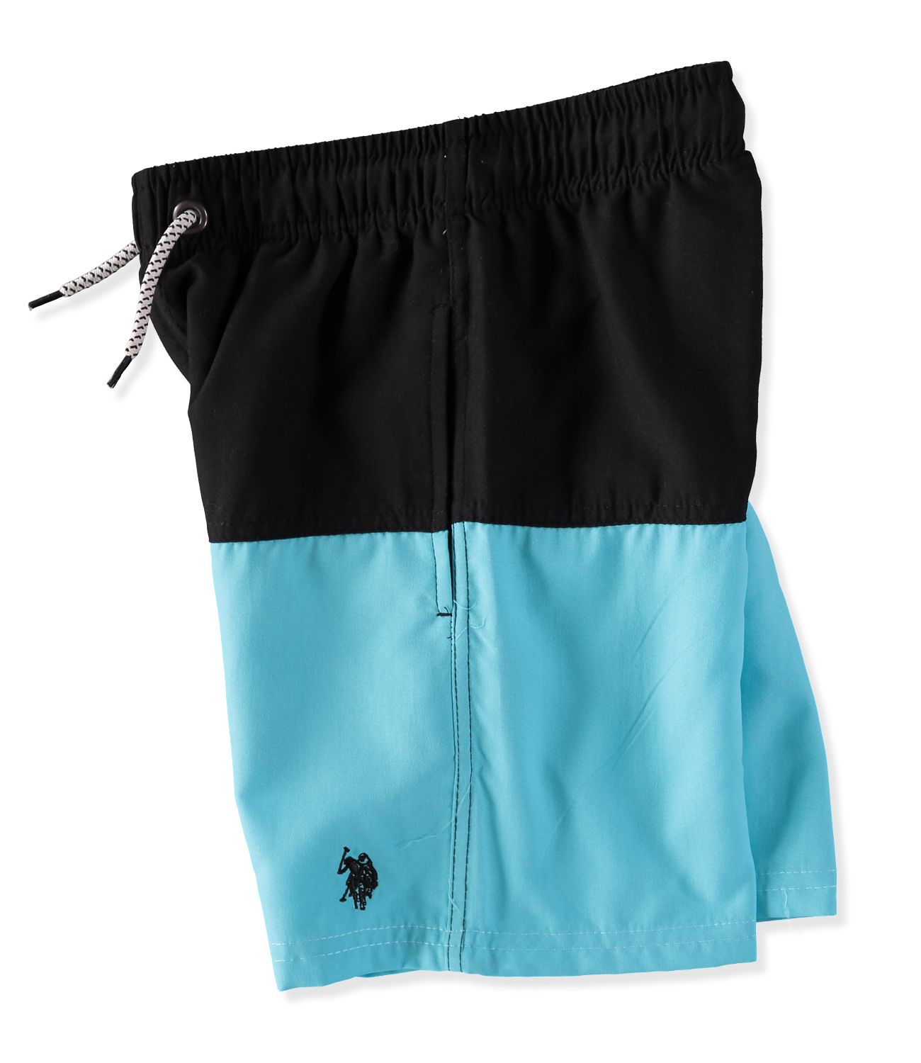 U.S. Polo Assn. Boys 8-20 Colorblock Swim Trunks