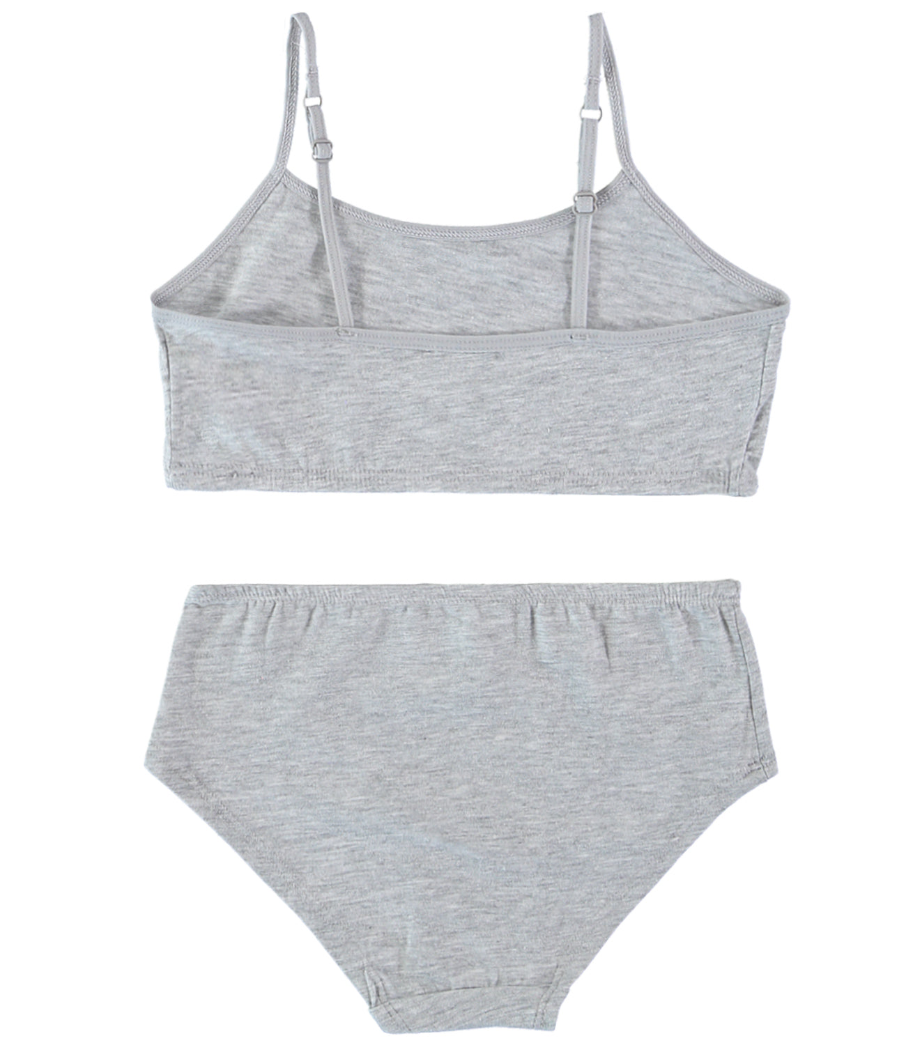 Cyndeelee Girls 7-14 Cotton 10-Pack Matching Bra & Panty Set