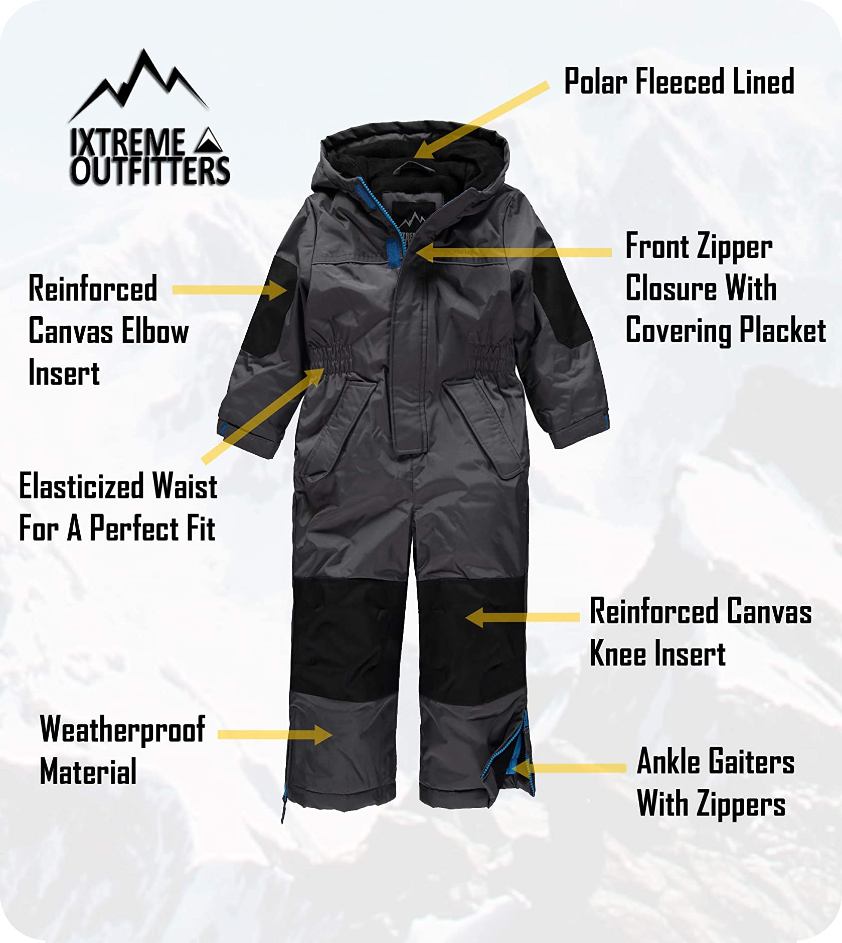 Pink Platinum Girls 12-24 Months Snowmobile Snowsuit