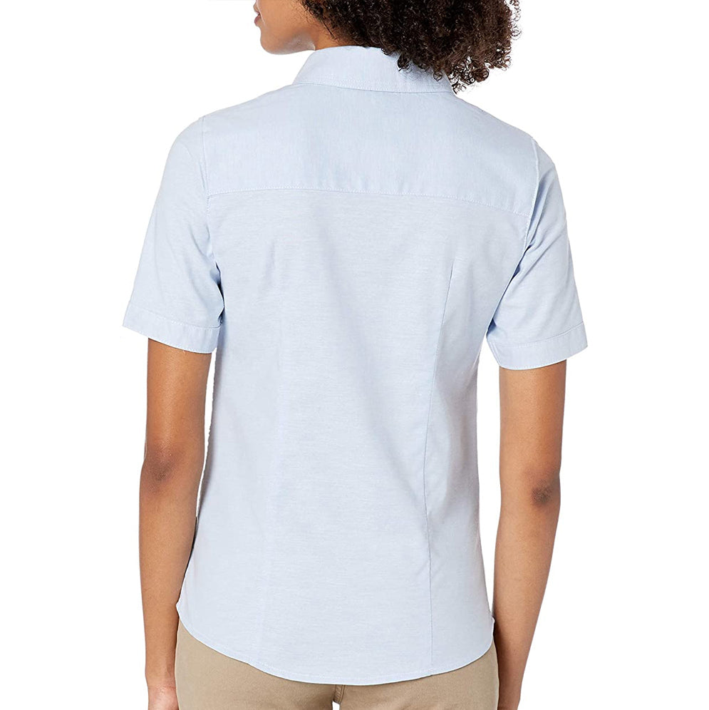 Lee Uniforms Girls 7-16 Short-Sleeve Stretch Oxford Shirt