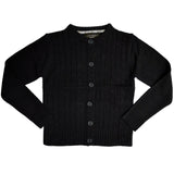 U.S. Polo Association Girls 4-6X Cable Knit Cardigan