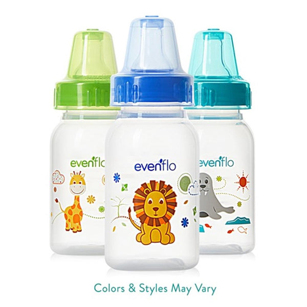 evenflo plastic bottles reviews Evenflo Classic Print Bottles, 3 Pack