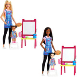 Barbie Careers Doll & Playset with Fashion Doll, Job-Themed Furniture & Accessories (Styles May Vary