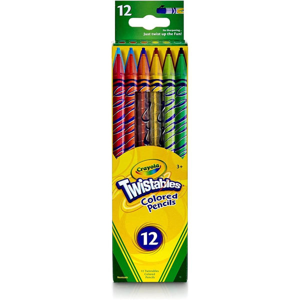 Crayola Twistables Colored Pencils, Gift for Kids, 12ct – S&D Kids
