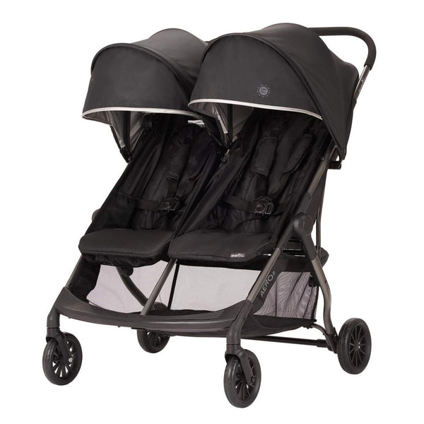 Evenflo Aero2 Ultra-Lightweight Double Stroller, Lark Black – S&D Kids