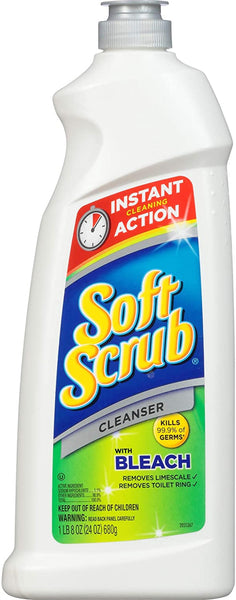 Soft Scrub Cleanser with Bleach Surface Cleaner, Kills 99.9% of Germs, –  S&D Kids