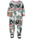 Carters 1-Piece Narwhal Fleece Footie PJs