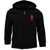 U.S. Polo Assn. Boys 4-7 Zip-Up Fleece Hoodie Sweatshirt