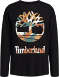 Timberland Boys 8-20 Long Sleeve Crew Neck T-Shirt