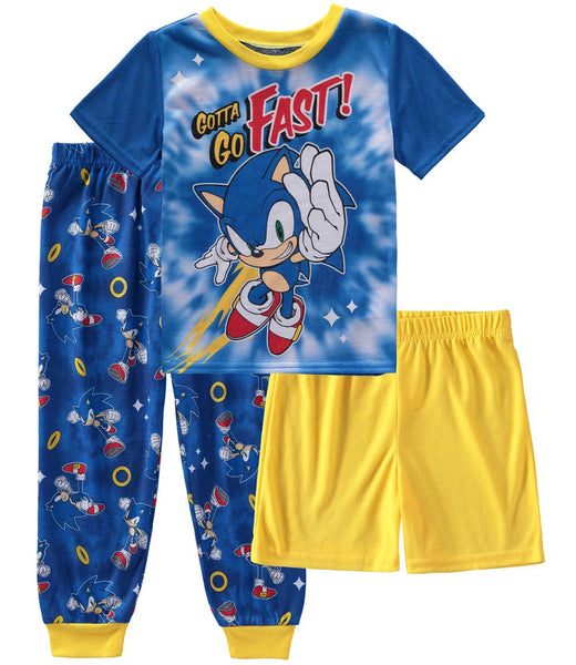 Sonic Merchandise Sonic The Hedgehog Pyjama Set Voor Heren – Officiële Merchandise, Katoen | Maten S Tot XXL Officiële Sonic Merchandise Herenpyjama