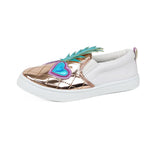 Olivia Miller Girls 11-5 Pineapple Slip On Sneaker
