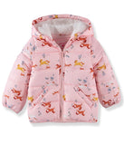 Carters Girls 12-24 Months Floral Puffer Jacket