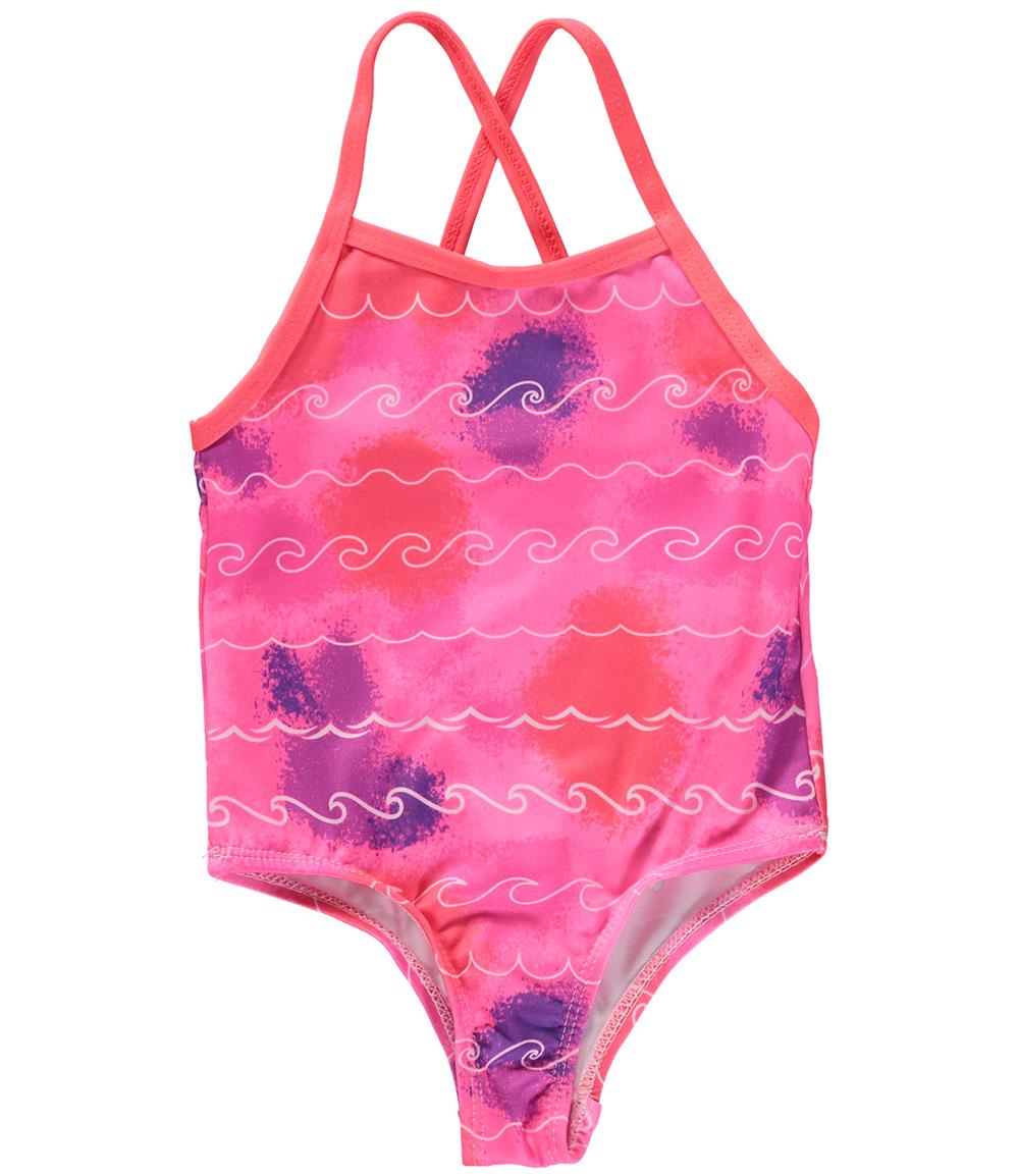 Limited Too Tie Dye Wave One Piece Swimsuit