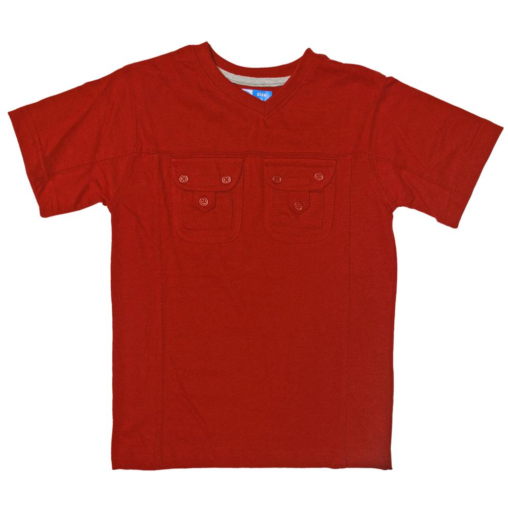French Toast Boys 4-7 Slub Pocket Tee