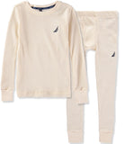 Nautica Boys Long Sleeve Waffle Thermal Set