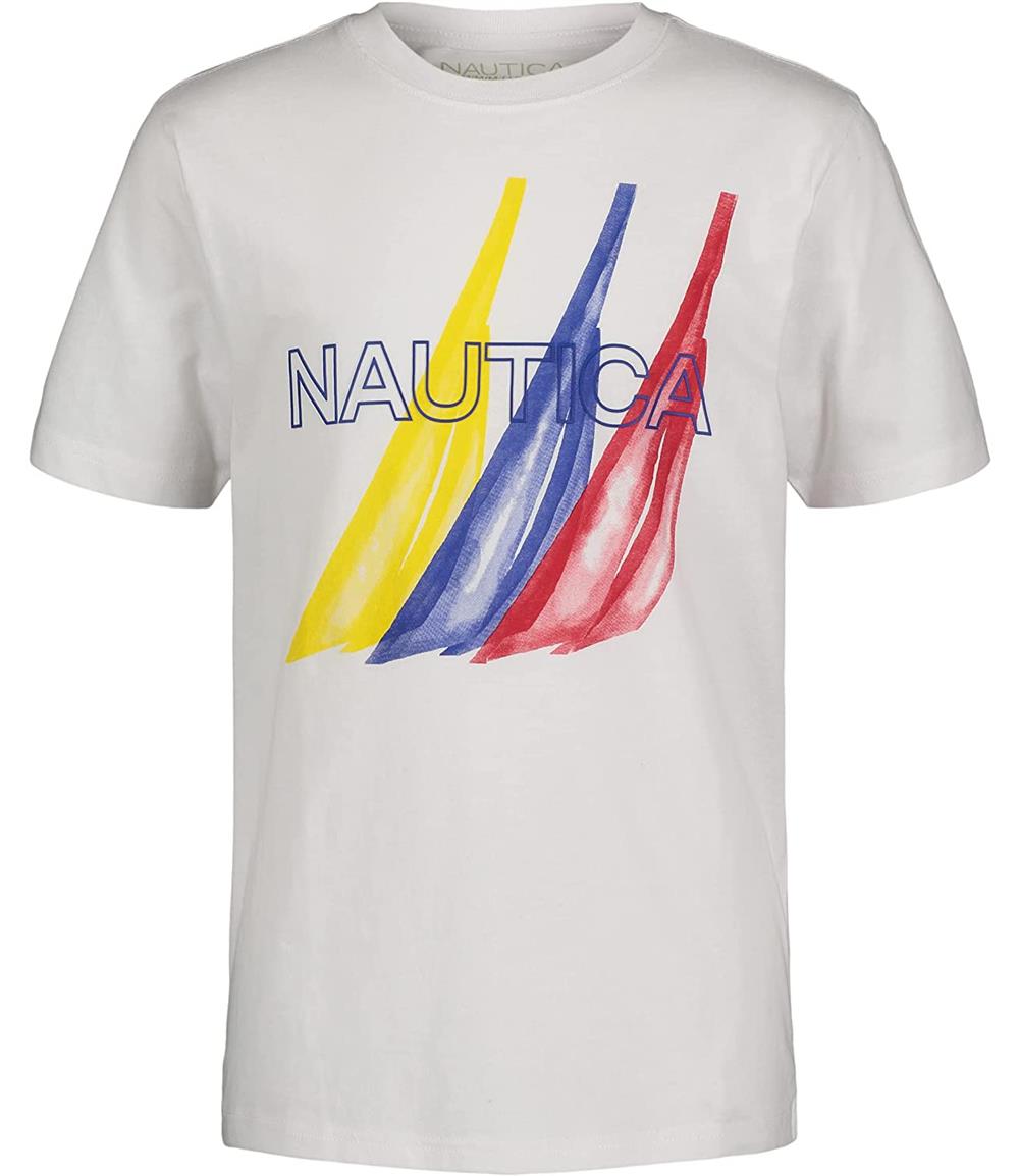 Nautica Boys 4-7 Sail Logo T-Shirt
