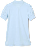 French Toast Girls 2-16 Rhinestone Puff Sleeve Polo Shirt