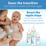 Dr. Brown's Natural Flow Narrow Baby Bottle Silicone Y-cut Nipples, 9M+