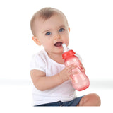 Nuby Non-Drip Standard Neck Bottles, 10 oz