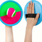 Ja-Ru Toss & Catch Game, 2 Discs and 1 Ball, Ages 3+ years